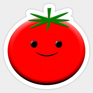 Red Tomato Drawing Sticker